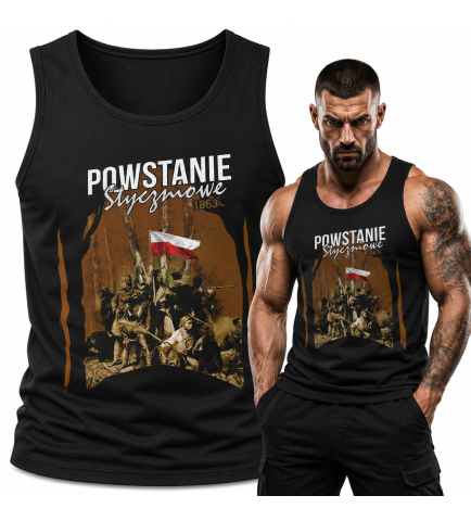 TANK TOP patriotyczny POWSTANIE STYCZNIOWE
